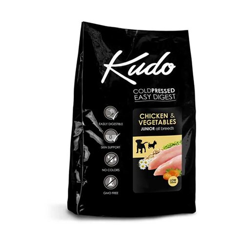 Kudo chicken & vegetables junior 12 kg Slike