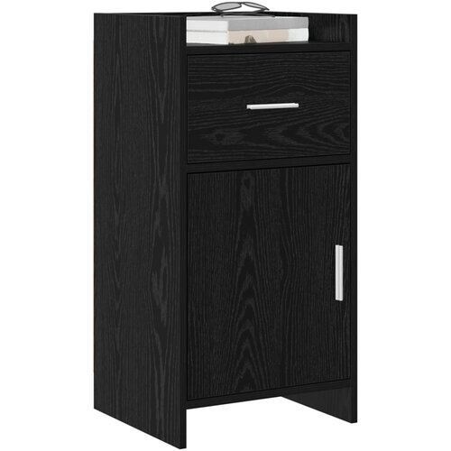  Kreveta Crni hrast 40 x 36 x 80 cm Konstruirano drvo Slike