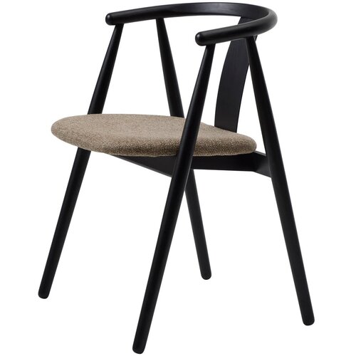 Unique Furniture Crna/bež blagovaonska stolica Relate &amp;ndash; Slike