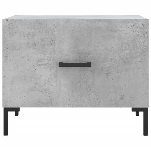  Stolići za kavu 2 kom Siva betona 50x50x40 cm konstruirano drvo Slike