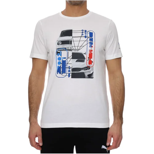 Puma BMW Motorsport Graphic Tee Bijela