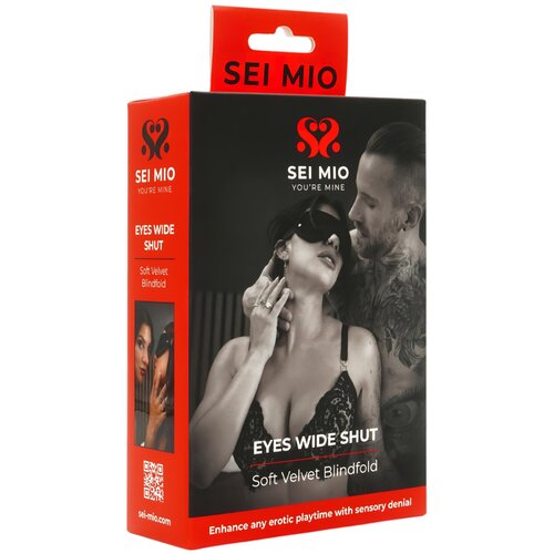  Sei Mio - maska za oči (crna) Slike