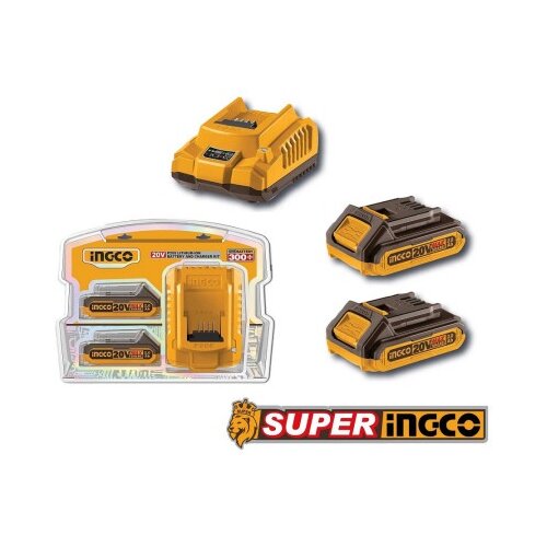 Ingco fbcpk2212e set 2 ah x 2 + punjač super ( FBCPK2212E ) Cene