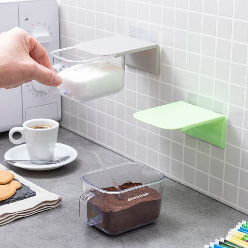  Uklonjive ljepljive kuhinjske posude Handstore InnovaGoods 2 kom. Slike