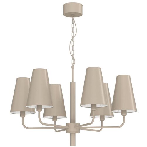  Luster na lancu TORTOLA 6xE14/15W/230V bež Slike