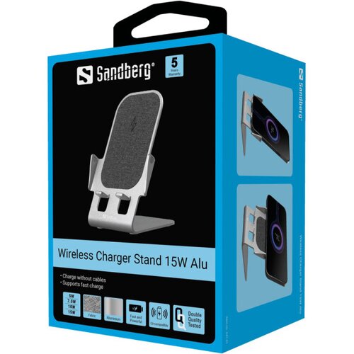  Bežični punjač 441-51 15W/Aluminium/USB-C Cene
