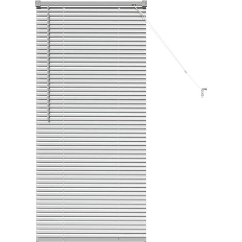 vidaXL Venecijanske žaluzije srebrna 130 x 55 cm Aluminij, (5000178430) Cene