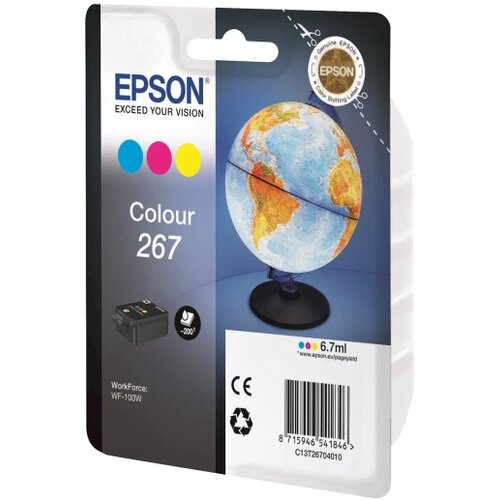 Epson Tinta 267 WF-100W color Slike