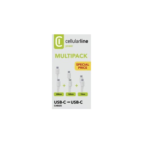 Cellular Line multipack usb-c na usb-c cellular line Slike
