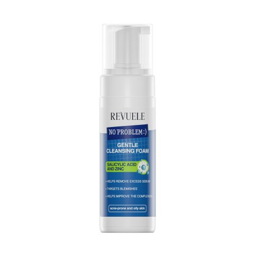 Revuele čistilna pena za obraz - No Problem Gentle Cleansing Foam - Salicylic Acid And Zinc Slike