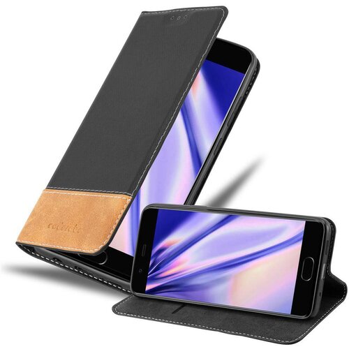  Ohišje, združljiv s Huawei v rose Gold Black - Zaščitni pokrov z magnetnim zapiranjem, stoječo funkcijo in režo za kartico, (20586398) Cene