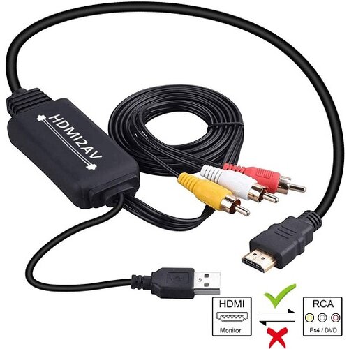 HDMI na AV konvertor kabl KT-HAV1-1.8M Slike