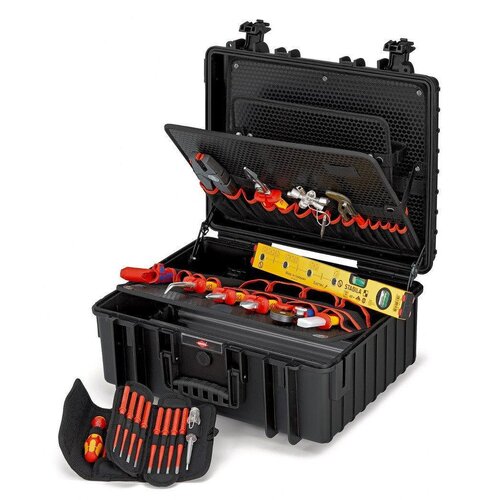 Knipex Električar Kovčeg za alat, opremljen 26-dijelni Robust 34 Elektro 00 21 36 Cijene