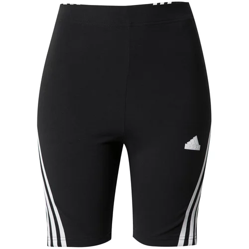 ADIDAS SPORTSWEAR Športne hlače 'Future Icons' črna / bela