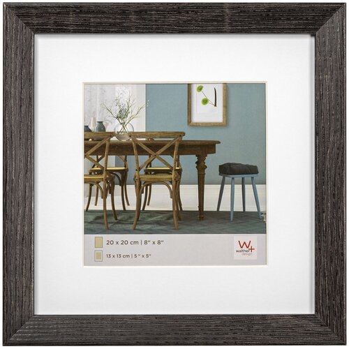 Walther fiorito dunkelgrau 20x20 holz inkl. passepartout EF220D Cijene