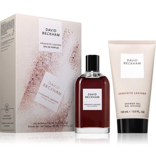 David Beckham Exquisite Leather darilni set za moške Cene