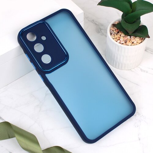 Torbica Shining Camera za Samsung A356B Galaxy A35 5G plava Slike