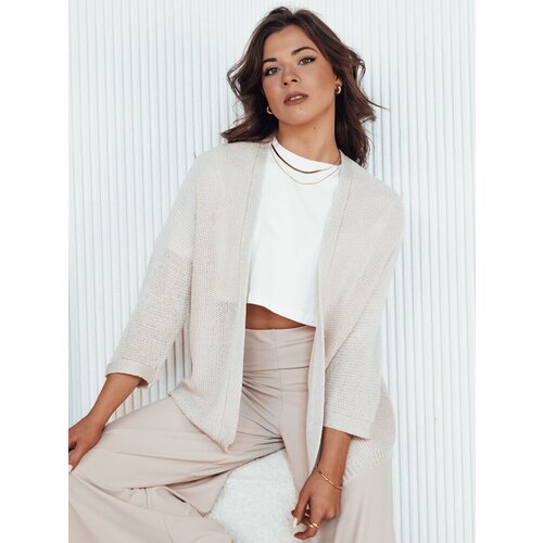 DStreet Sweter damski kardigan LINCY beżowy Slike