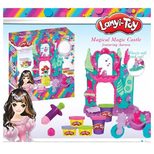 Magic Toys Lanyi-Toy Arielin čarobni dvorac plastelin set Cene