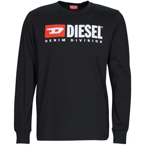 Diesel Majice z dolgimi rokavi T-JUST-LS-DIV Črna