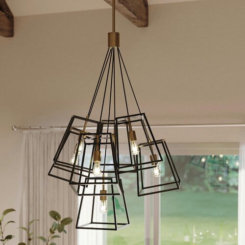 Elstead Lighting Elstead Fulton Lestenec s 7 lučmi, bronasta površina, E27, (22099626) Cene