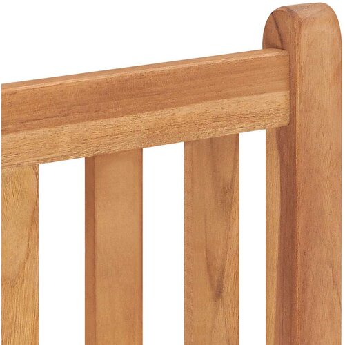  Vrtni blagovaonski set od 7 dijelova 200 x 100 cm masivno tikovino drvo Slike