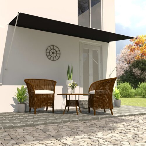 vidaXL tenda na uvlačenje 400 x 150 cm antracit Cijene