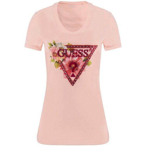 Guess Majice &amp;amp; Polo majice W5GI10 J1314 Rožnata Slike