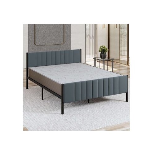 Hanah home Francuski ležaj Lotus, 140x88x200 cm, Antracit Cene