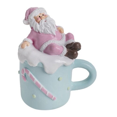 Viter novogodišnji ukras šoljica pastel h9,2cm ( 046167 ) Slike
