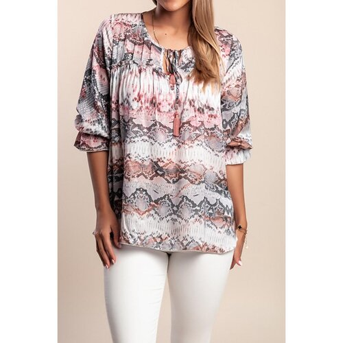Fenzy Bluza S Printom, Siva Slike
