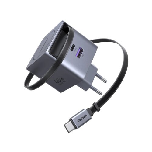 Ugreen Retractable 45W GaN USB-C polnilec Cene