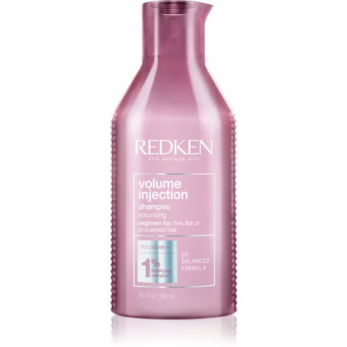 Redken Volume Injection šampon za volumen za nježnu kosu 300 ml