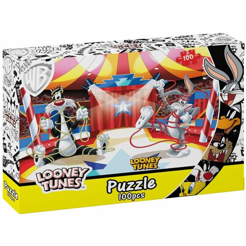 Warner Bros Puzzle - Looney Tunes Cirkus (LTC02655) - 100 delova Slike