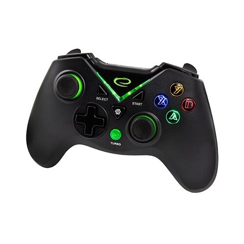 Esperanza Game Pad MAJOR, wireless 2.4GHz, USB, vibration, PC/PS3/XBOX ONE/ANDROID, black, EGG112K Cijene