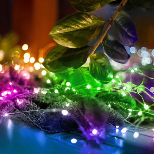 lampice za jelku sa 20 RGB LED dioda Slike