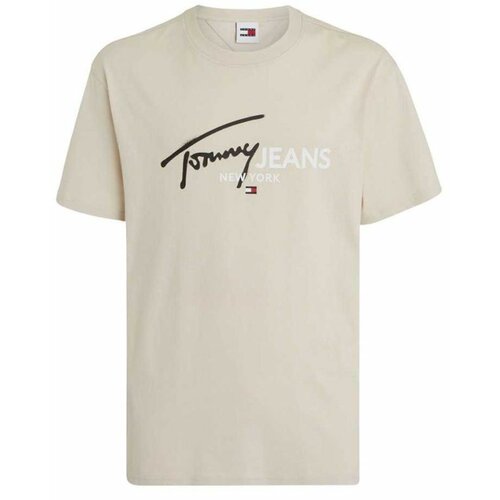 Tommy Hilfiger krem muška majica THDM0DM18572-ACG Slike