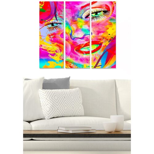 Wallity Set slika MDF328638638, 3 dijela Slike