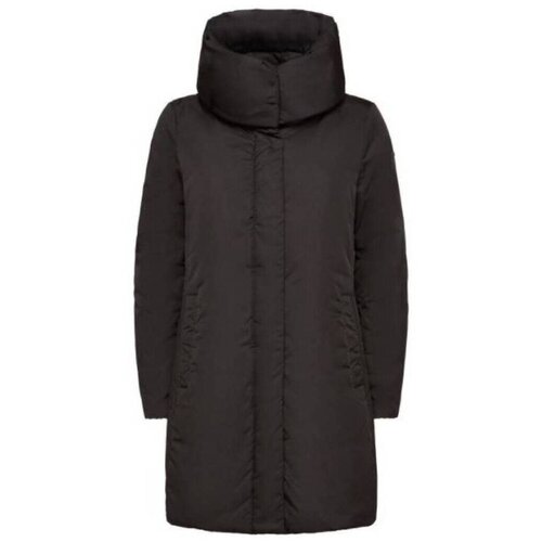Geox Pla&scaron;či W KALINDA LONG JKT Črna Cene