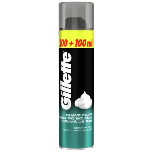 Gillette Classic Sensitive pena za brijanje 300 ml Cene