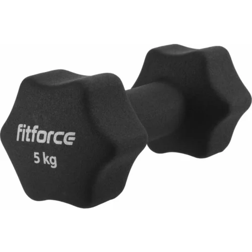 Fitforce FDBN 5 KG Bučica za jednu ruku, crna, veličina
