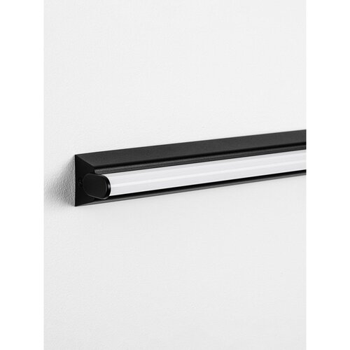Nova Luce Mat crna LED zidna lampa aluminijska Endo &amp;ndash; Slike