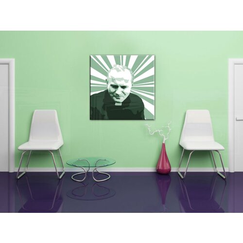  Ručno slikane slike na platnu na platnu POP Art JÁN PAVOL II. 1-dijelna () Cijene