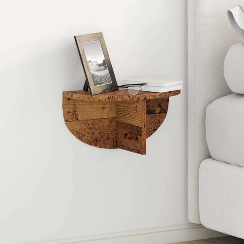  Polica na zidu Zidne 2 pcs Staro drvo 38 x 19 x 19 cm Cene