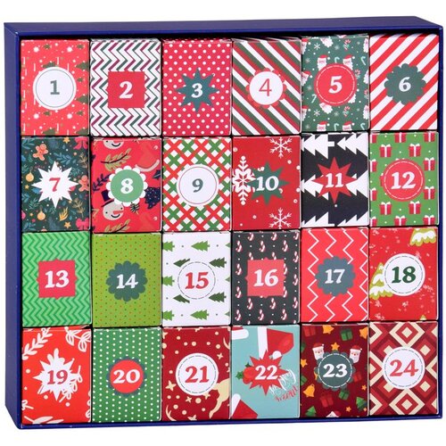  Adventski kalendar slagalica - 24 božićne slagalice u VINTAGE stilu ZA5885 Slike