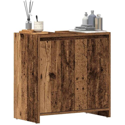 vidaXL Kupaonski ormarić za umivaonik staro drvo 60x33x60 cm Cene