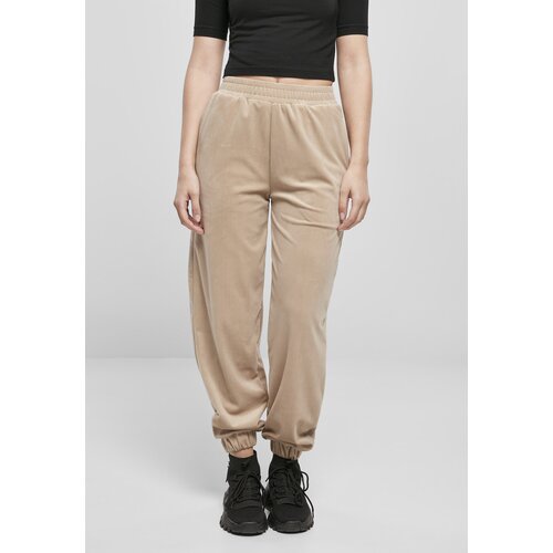 UC Ladies Women's high-waisted balloon velvet softtaupe trousers Cene