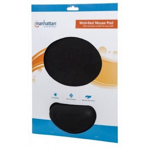 Manhattan Wrist-Rest Black 434362 podloga za mi&amp;scaron; Slike