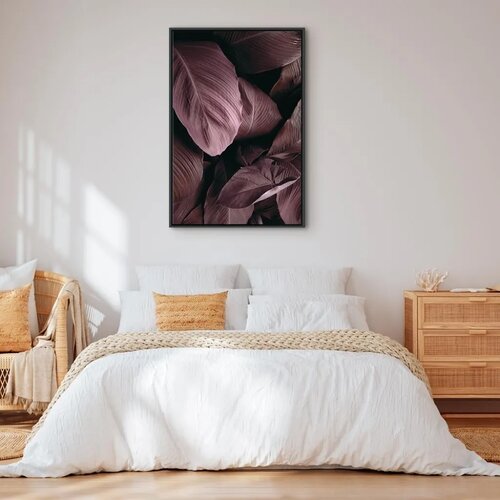  Slika - Velvet Leaves (1 Part) Vertical 60x90 Slike