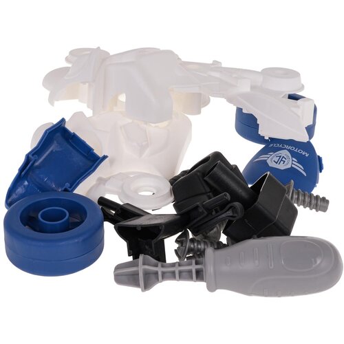  Set of Airplane and Motorcycle Disassembled Slike